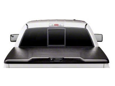 UnderCover Elite Hinged Tonneau Cover; Black Textured (19-24 Sierra 1500 w/ 6.50-Foot Standard Box & MultiPro Tailgate)