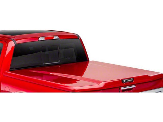 UnderCover Elite Smooth Hinged Tonneau Cover; Unpainted (19-24 Sierra 1500 w/ 6.50-Foot Standard Box & MultiPro Tailgate)