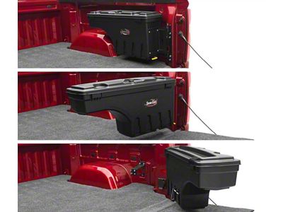 UnderCover Swing Case Storage System; Passenger Side (20-25 Sierra 2500 HD)
