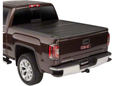 UnderCover Flex Tri-Fold Tonneau Cover; Black Textured (07-14 Sierra 3500 HD)