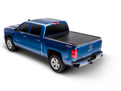 UnderCover Flex Tri-Fold Tonneau Cover; Black Textured (99-06 Silverado 1500 w/ 5.80-Foot Short & 6.50-Foot Standard Box)