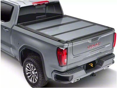 UnderCover Fusion Hard Folding Tonneau Cover; Pre-Painted (16-18 Silverado 1500 w/ 5.80-Foot Short Box)