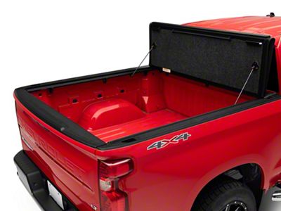 UnderCover Ultra Flex Tri-Fold Tonneau Cover; Black Textured (19-24 Silverado 1500 w/ 5.80-Foot Short & 6.50-Foot Standard Box)