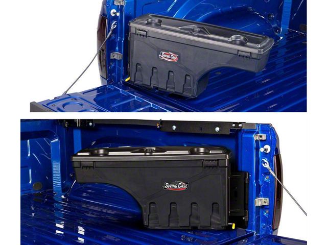 UnderCover Swing Case Storage System; Driver Side (20-24 Silverado 2500 HD)