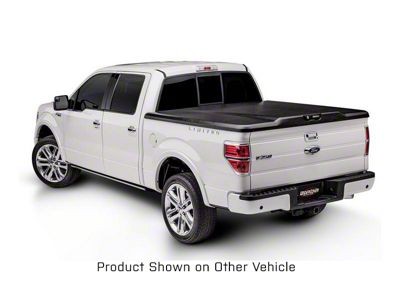 UnderCover Elite Hinged Tonneau Cover; Black Textured (17-22 F-250 Super Duty w/ 6-3/4-Foot Bed)