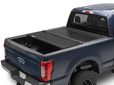 UnderCover Flex Tri-Fold Tonneau Cover; Black Textured (17-24 F-250 Super Duty w/ 6-3/4-Foot Bed)