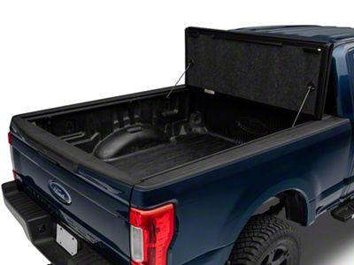 UnderCover Ultra Flex Tri-Fold Tonneau Cover; Black Textured (17-24 F-250 Super Duty w/ 6-3/4-Foot Bed)