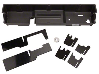 Underseat Storage; Dark Gray (00-03 F-150 SuperCab)