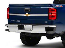Tailgate Accent Trim; Stainless Steel (14-18 Silverado 1500)