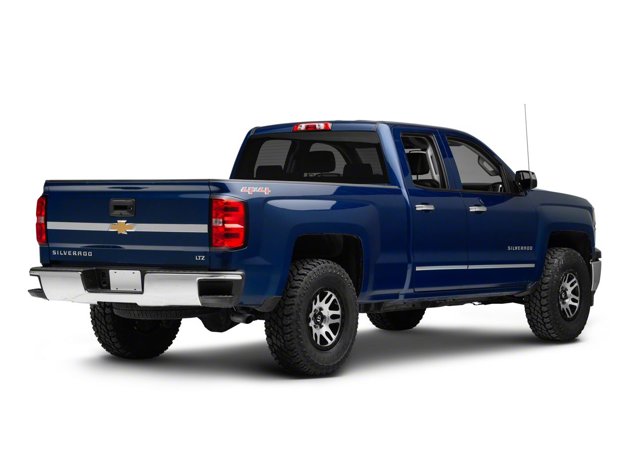 Tailgate Accent Trim; Stainless Steel (14-18 Silverado 1500)