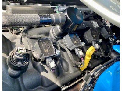 UPR Products Clean Side Oil Separator Upgrade; Black (11-14 3.5L EcoBoost F-150)