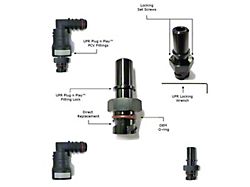 UPR Products Plug N Play Adjustable Hi-Flo PCV Valve (11-25 2.7L/3.5L EcoBoost, 5.0L F-150)