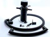 UPR Products Plug N Play Breather Tank; Black (21-25 5.0L F-150)