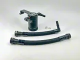 UPR Products Plug N Play Oil Catch Can; Satin (2024 2.3L EcoBoost Ranger)