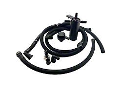 UPR Products Single Valve Plug N Play Oil Catch Can; Black (Late 21-23 Ranger)