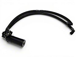 Single Valve Plug N Play Oil Catch Can; Black (24-26 Ranger Raptor)