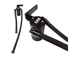 UPR Products Billet Oil Catch Can; Firewall Mount; Black (19-25 V8 Sierra 1500)