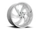 US Mag Desperado Chrome 6-Lug Wheel; 24x10; 25mm Offset (07-13 Silverado 1500)