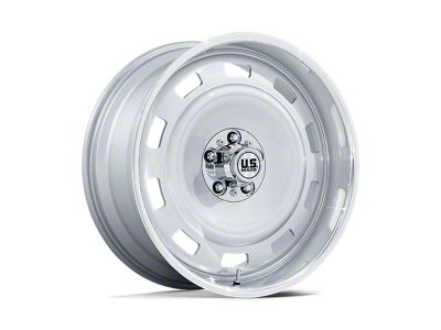US Mag Scottsdale Silver with Diamond Cut Lip 6-Lug Wheel; 20x10; 6mm Offset (07-13 Silverado 1500)