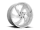 US Mag Desperado Chrome 6-Lug Wheel; 24x9; 25mm Offset (14-18 Sierra 1500)