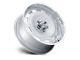 US Mag Scottsdale Silver with Diamond Cut Lip 6-Lug Wheel; 20x8.5; 1mm Offset (14-18 Sierra 1500)