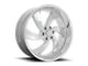 US Mag Desperado Chrome 6-Lug Wheel; 24x10; 25mm Offset (15-20 Yukon)