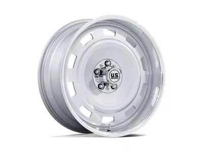 US Mag Scottsdale Silver with Diamond Cut Lip 6-Lug Wheel; 20x10; 6mm Offset (99-06 Silverado 1500)