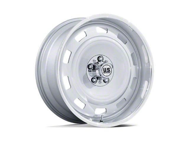 US Mag Scottsdale Silver with Diamond Cut Lip 6-Lug Wheel; 20x10; 6mm Offset (23-24 Colorado)