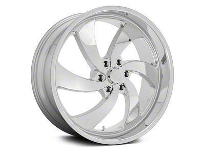 US Mag Desperado Chrome 6-Lug Wheel; Right Directional; 22x10; 25mm Offset (19-25 Sierra 1500)