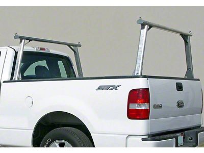 US Rack Clipper Truck Rack; Brushed (99-25 F-150 Styleside)