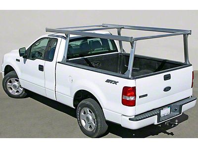 US Rack Galleon Truck Rack; Brushed (04-25 F-150 Styleside)