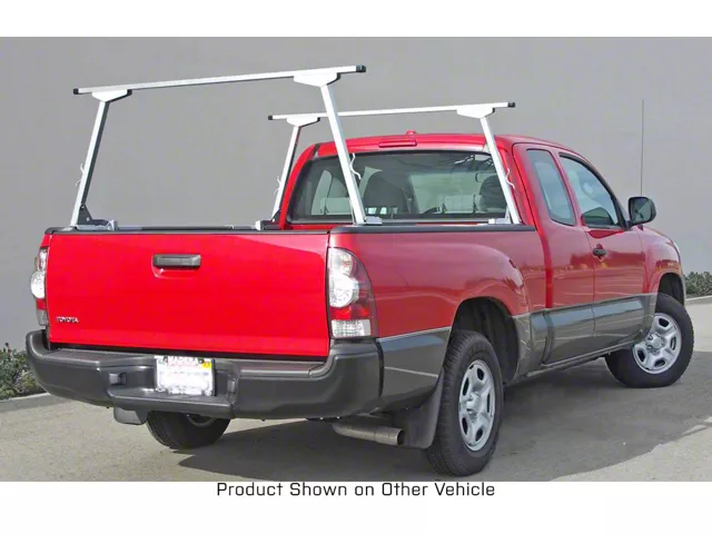 US Rack Paddler Truck Rack; Brushed and Silver (04-24 F-150 Styleside)