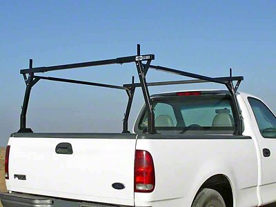 US Rack Stake Pocket Truck Rack; Black (04-25 F-150 Styleside)