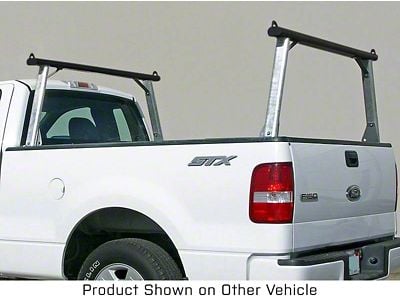 US Rack Clipper Truck Rack; Brushed and Black (94-25 RAM 1500 w/o RAM Box)