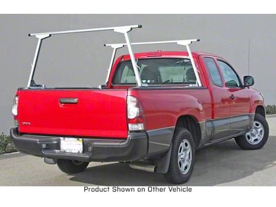 US Rack Paddler Truck Rack; Brushed and Silver (94-25 RAM 1500 w/o RAM Box, Excluding Mega Cab)
