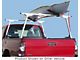 US Rack Paddler Truck Rack; Brushed and Silver (99-18 Silverado 1500 Fleetside)