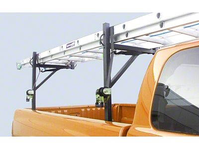 US Rack Sidewinder Rack; Black (07-25 Silverado 2500 HD)
