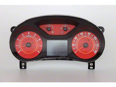 US Speedo Daytona Edition Gauge Face; MPH; Silver (15-18 Canyon)