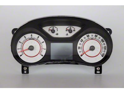 US Speedo Daytona Edition Gauge Face; MPH; Silver (15-18 Colorado)