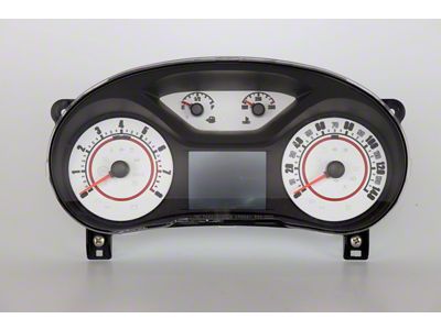 US Speedo Daytona Edition Gauge Face; MPH; White (15-18 Colorado)
