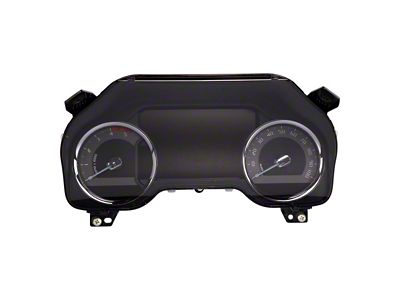 US Speedo Daytona Edition Gauge Face; MPH; Charcoal (17-22 6.7L Powerstroke F-250 Super Duty)