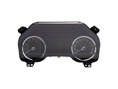US Speedo Daytona Edition Gauge Face; MPH; Military Green (17-22 6.7L Powerstroke F-250 Super Duty)