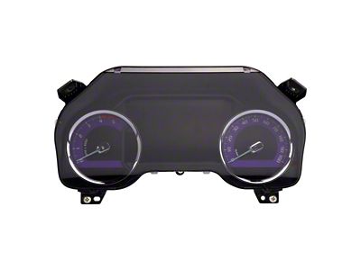 US Speedo Daytona Edition Gauge Face; MPH; Purple (17-22 6.7L Powerstroke F-250 Super Duty)