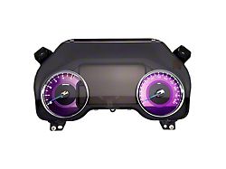 US Speedo Amethyst Edition Gauge Face; MPH (17-22 6.7L Powerstroke F-350 Super Duty)