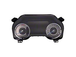 US Speedo Stainless Edition Gauge Face; MPH; White (17-22 6.7L Powerstroke F-350 Super Duty)