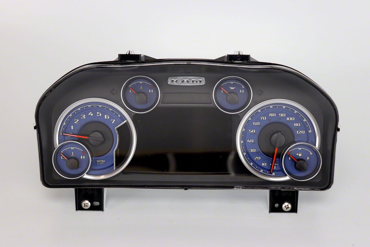 US Speedo RAM 1500 Daytona Edition Gauge Face; MPH; Blue RAM1344 (1318