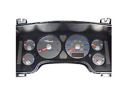 US Speedo Stainless Edition Gauge Face; MPH; Blue (2006 RAM 1500)