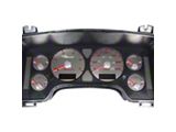US Speedo Stainless Edition Gauge Face; MPH; Red (03-05 RAM 1500)