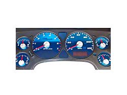 US Speedo Aqua Edition Gauge Face; MPH (2006 RAM 2500, Excluding Diesel)