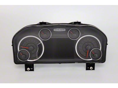US Speedo Daytona Edition Gauge Face; MPH; Black (13-18 5.7L, 6.4L RAM 2500 w/ 7-Inch Display)